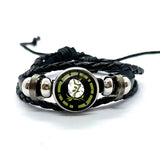 Bracelet cuir tressé Hunter x Hunter