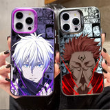 Coque iPhone anime Gojo et Sukuna