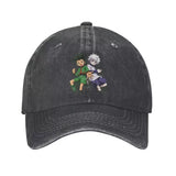 Casquette en jean Hunter x Hunter Gon & Kirua