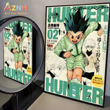 Poster Hunter x Hunter sur toile