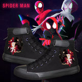 Chaussures montantes anime en toile