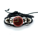 Bracelet cuir tressé Hunter x Hunter