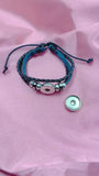 Bracelet tressé Gachiakuta corde noire