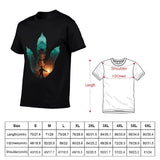 T-shirt imprimé Jurassic Footprint en coton
