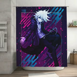 Rideau de douche imprimé anime