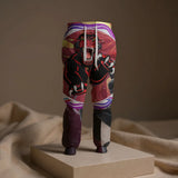 Pantalon de jogging imprimé 3D manga porté