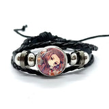 Bracelet cuir anime Hetalia à cabochon