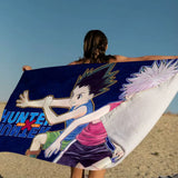 Serviette de plage Hunter x Hunter imprimée