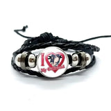 Bracelet Hunter x Hunter tressé multicouche