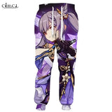 Pantalon de jogging imprimé 3D manga