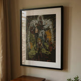 Poster toile Death Note sans cadre porté