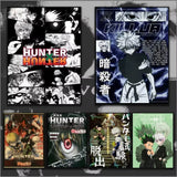 Poster Kirua fond rose Hunter x Hunter