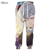 Pantalon de jogging imprimé 3D manga