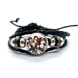 Bracelet cuir tressé Hunter x Hunter