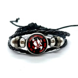 Bracelet cuir tressé Hunter x Hunter