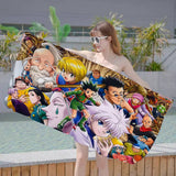 Serviette de plage Hunter x Hunter personnages