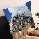 Housse de coussin Digimon pour canapé
