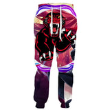 Pantalon de jogging imprimé 3D manga
