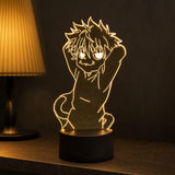 Lampe LED 3D Kirua (Killua) porté