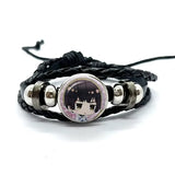 Bracelet cuir anime Hetalia à cabochon