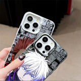 Coque iPhone anime Gojo et Sukuna