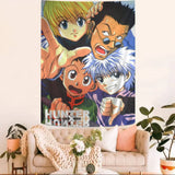 Tenture murale Hunter x Hunter Gon et Kirua