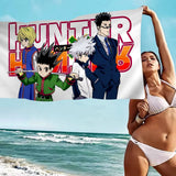 Serviette de plage Hunter x Hunter imprimée