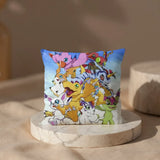 Housse de coussin Digimon pour canapé porté