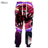 Pantalon de jogging imprimé 3D manga