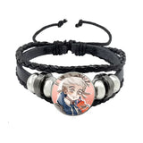 Bracelet tressé Gachiakuta corde noire