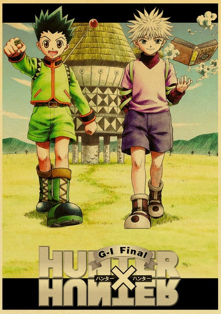1 affiche poster hunter x hunter 40x30cm